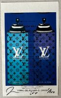 Death: Vuitton Spray auf Jap. Comic, signiert, SPECIAL