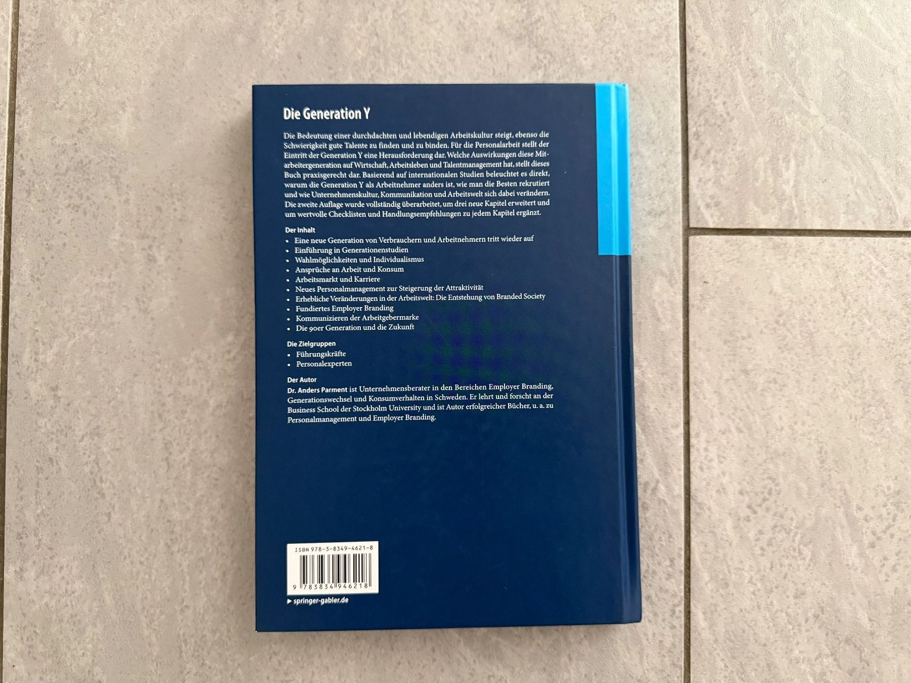 Livres: Die Generation Y - Anders Parment – D'occasion à Bülach par Loredana13 1