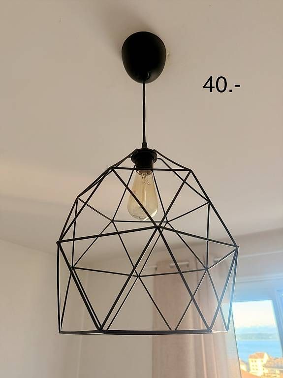 Kronleuchter & Deckenlampen: Suspension industrielle noire – Gebraucht aus Neuchâtel von mag_q9gh