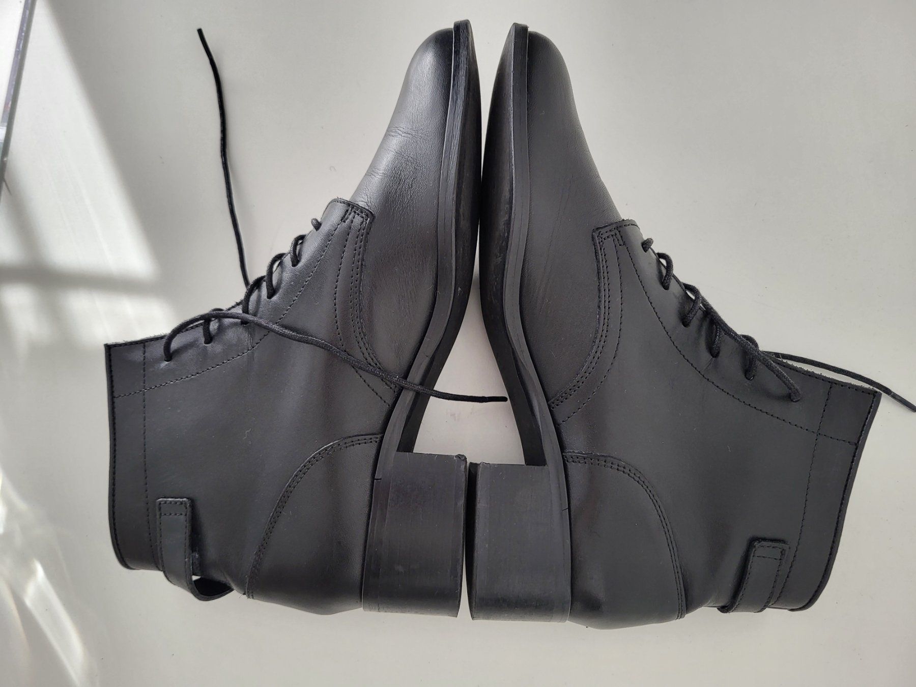 Scarpe da donna: Minelli Damen Schnürschuhe, Gr. 38 - Leder, schwarz – Usato da Baar venduto da clar6 6