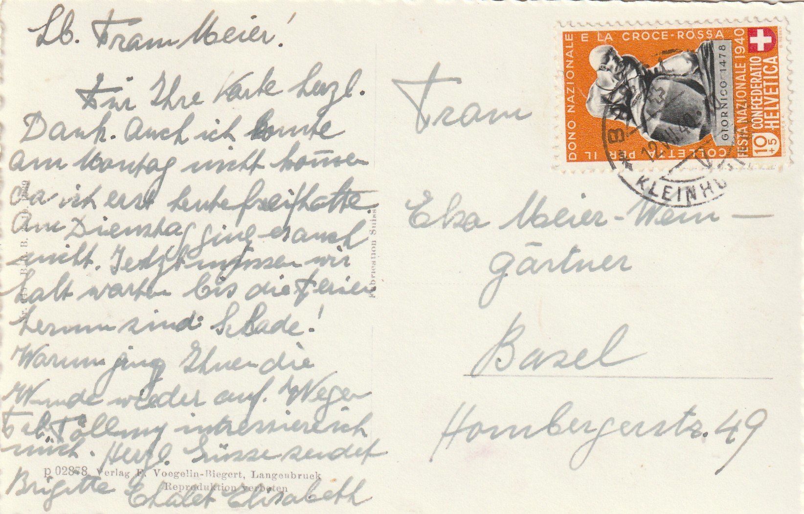 Cartes postales: Langenbruck – D'occasion à Rorschacherberg par fratovi2 1