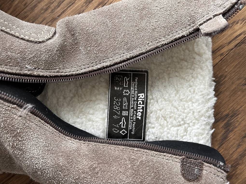 Scarpe per ragazze: Warme Winterstiefel von Richter Gr. 27 – Usato da Binningen venduto da sab_8skx 2