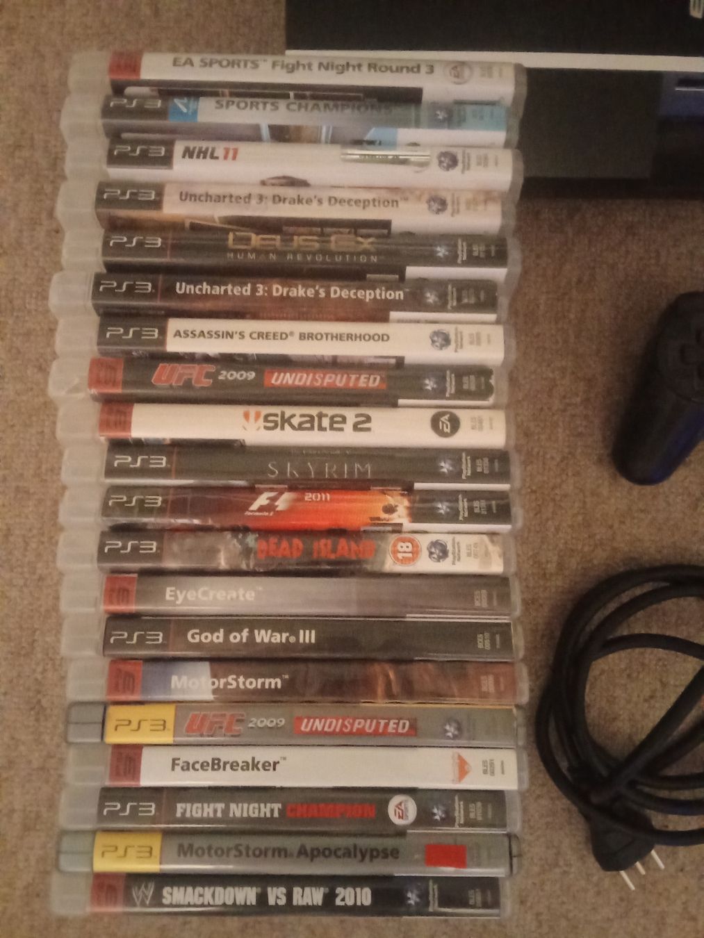 Sony Konsolen: Playstation 3 Konsole mit Games  – Gebraucht aus Turbenthal von fatalbeauty 1