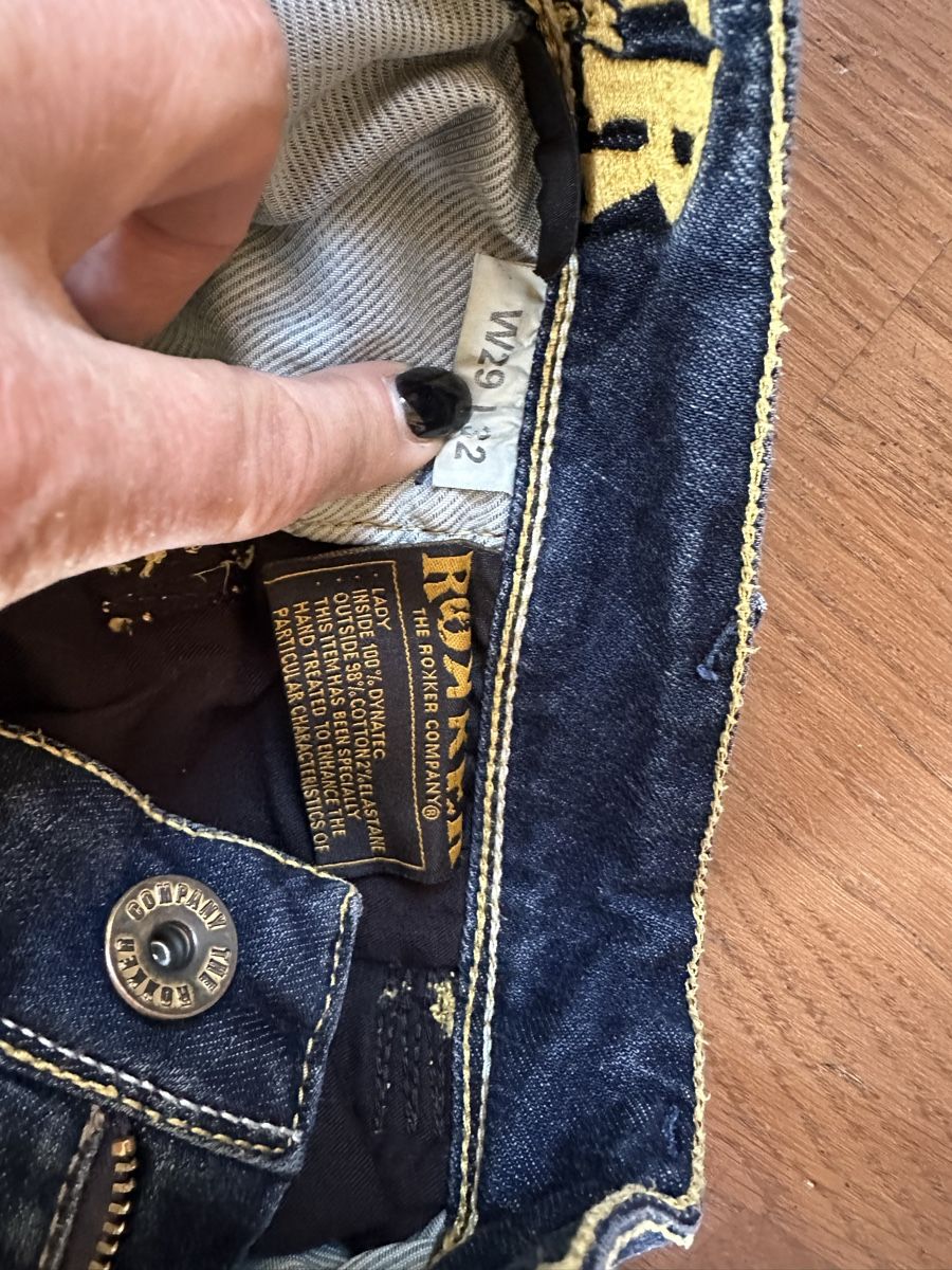 Rokker Jeans: Schöne Rokker Motorrad Jeans Hose – Usato da Bellwald venduto da Lupo539 2
