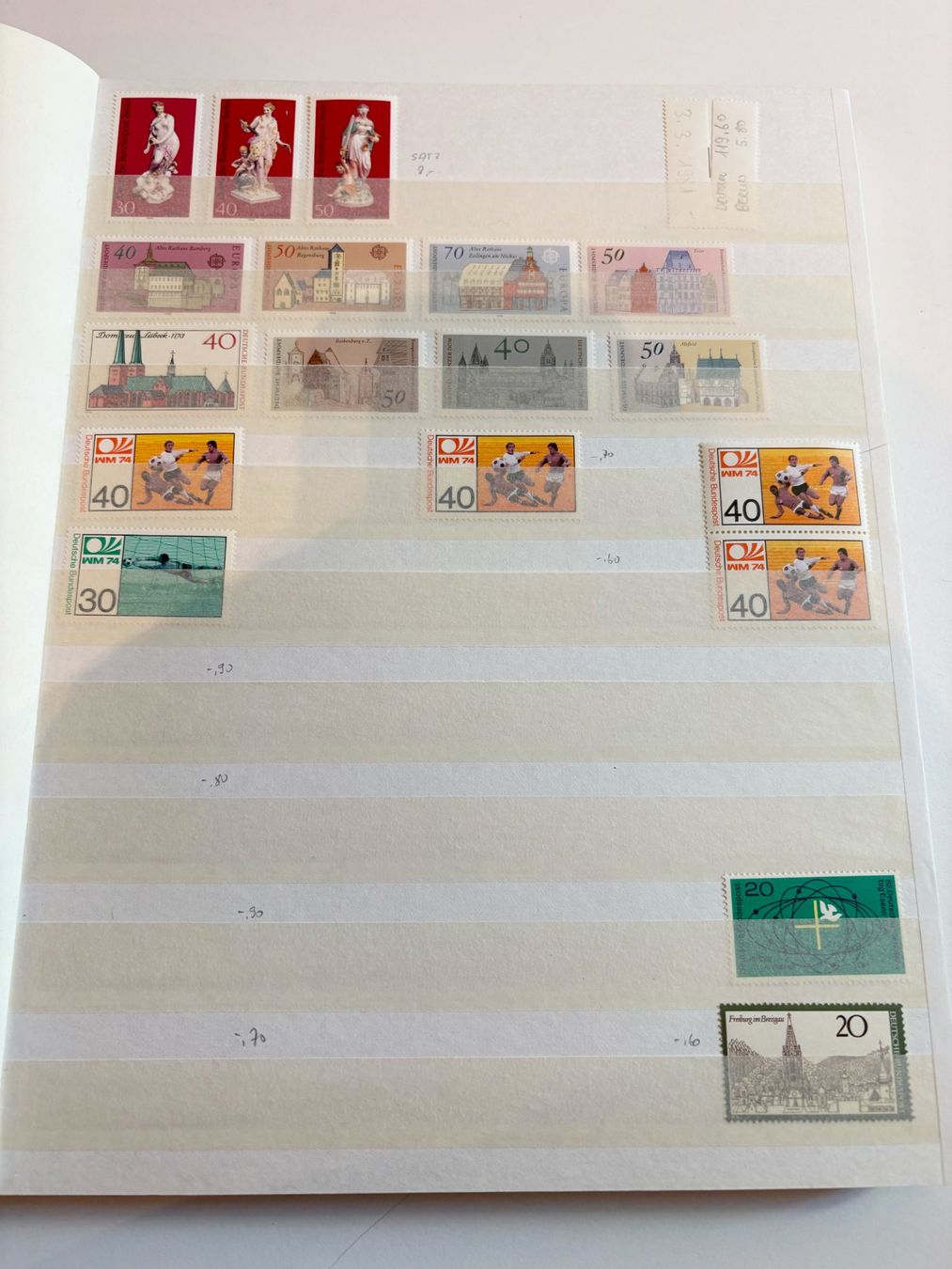 Alben: Briefmarkenalbum Deutschland – Gebraucht aus Riva san vitale von abd_p86k 8