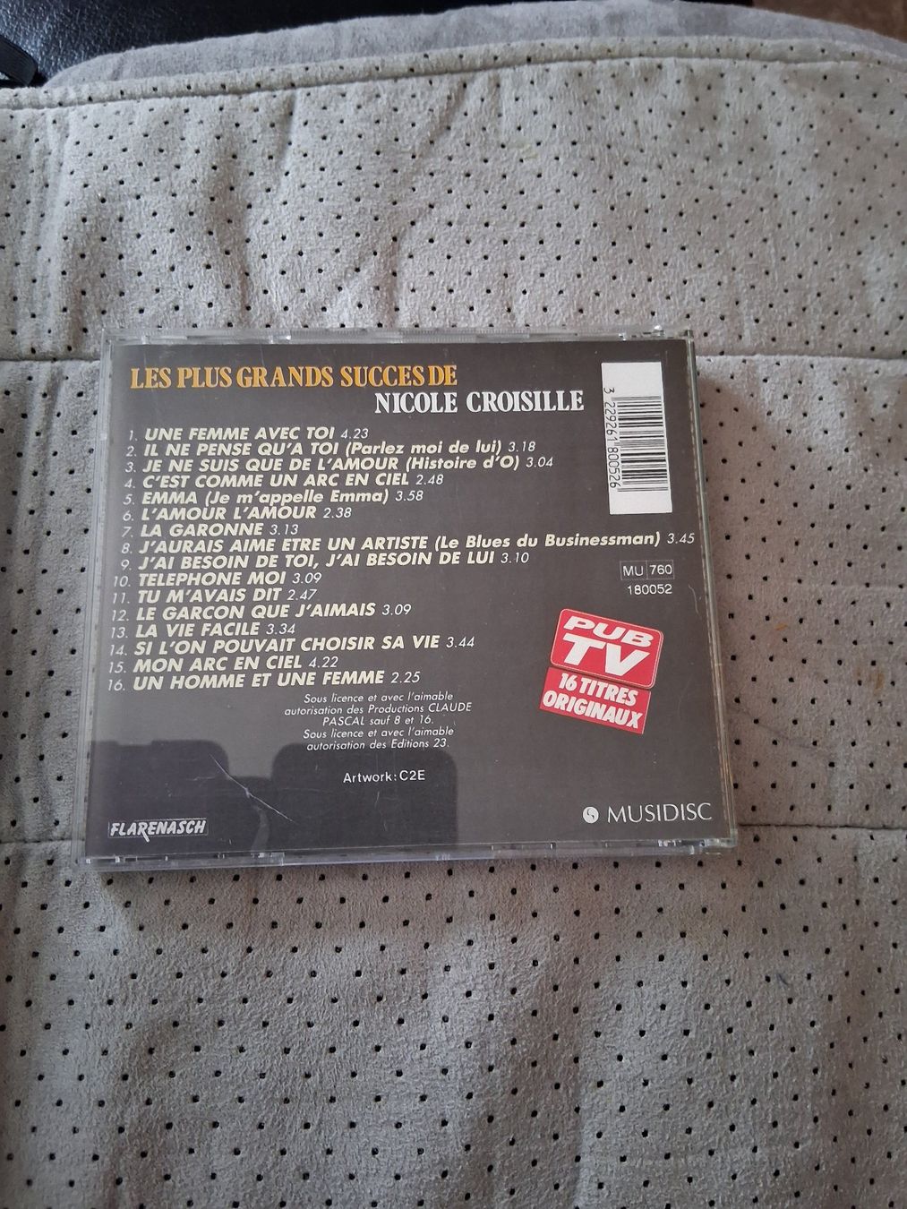 CDs: CD de Nicole Croisille - Les plus grands succès – Gebraucht aus Aigle von Marcagapit 1