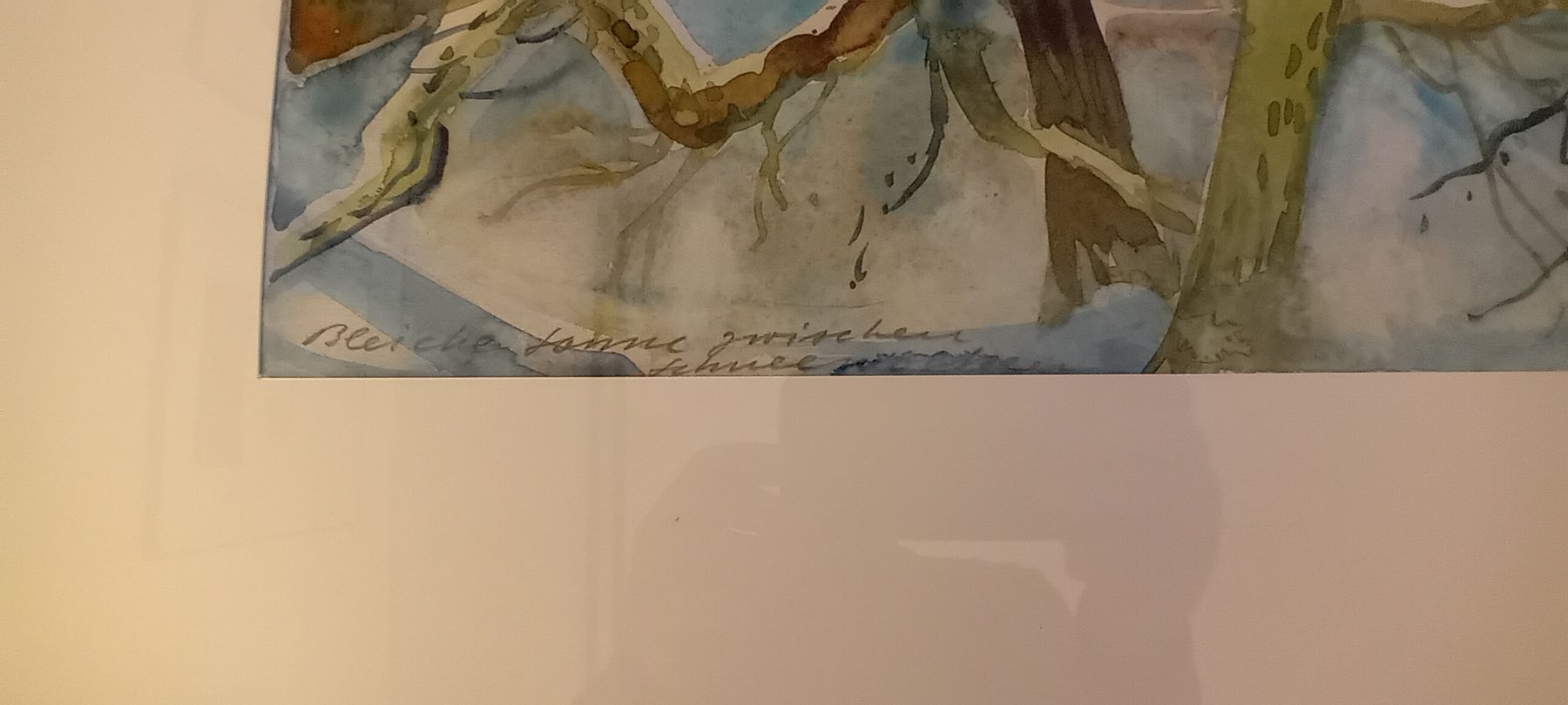 Dipinti: Original Max Brunner Signed Abstract Watercolor – Usato da Bern venduto da This_that_other_all 2