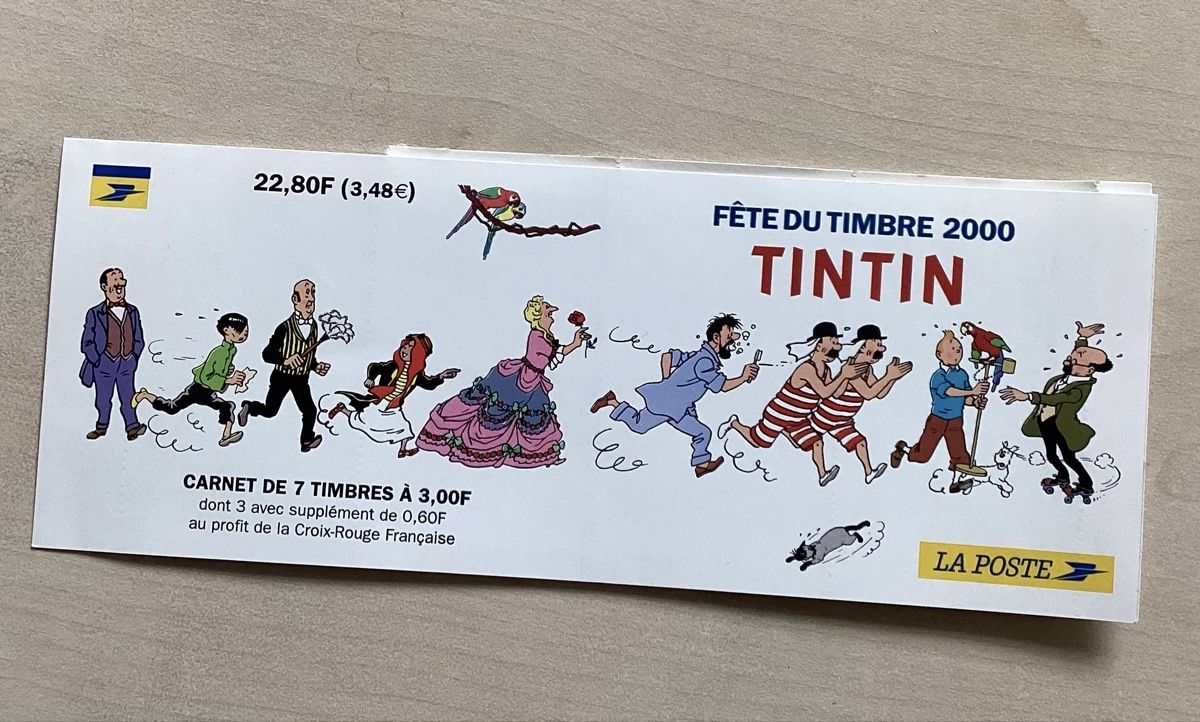 Fumetti: Tim und Struppi, Tintin Briefmarken – Usato da Reinach BL venduto da Linda013 3