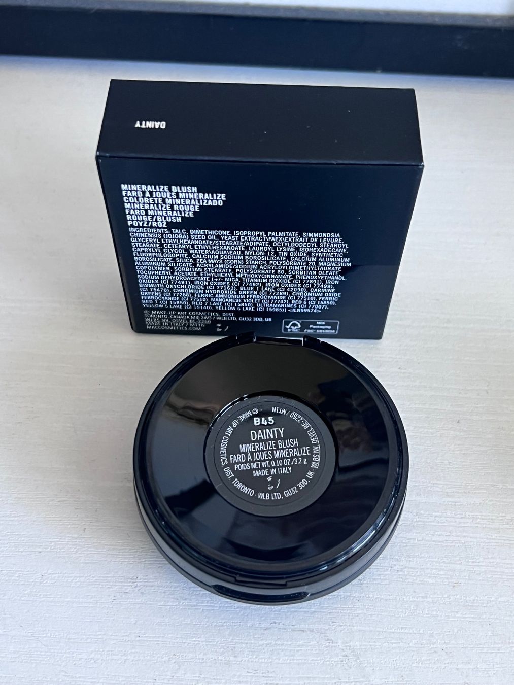 Make-up: MAC MINERALIZE BLUSH - Rouge - dainty – Neu (gemäss Beschreibung) aus Effretikon von YaMn 2