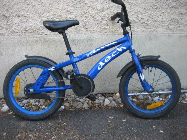 Velos: Dech Kinder Velo 16 Zoll blau – Gebraucht aus Winterthur von pf02 1