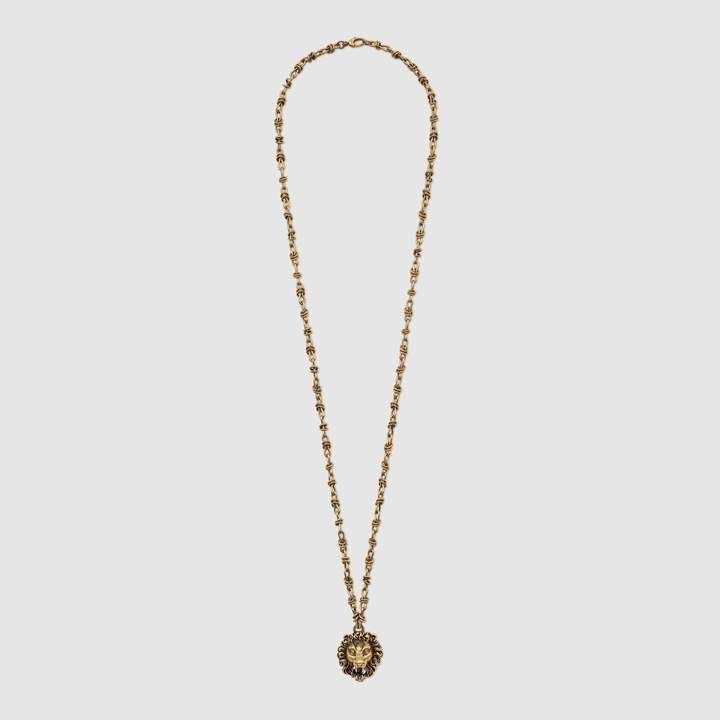 Gucci Catenine: GUCCI Löwenkopf-Halskette – Nuovo (secondo la descrizione) da Oensingen venduto da dindi84