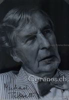 Michael Tippett (1905-1998) Komponist - Autogramm