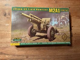 US Armee Kanone Militär Modellbausatz 1:72 WW2