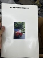BMW 3er Limousinen Prospekt 1992