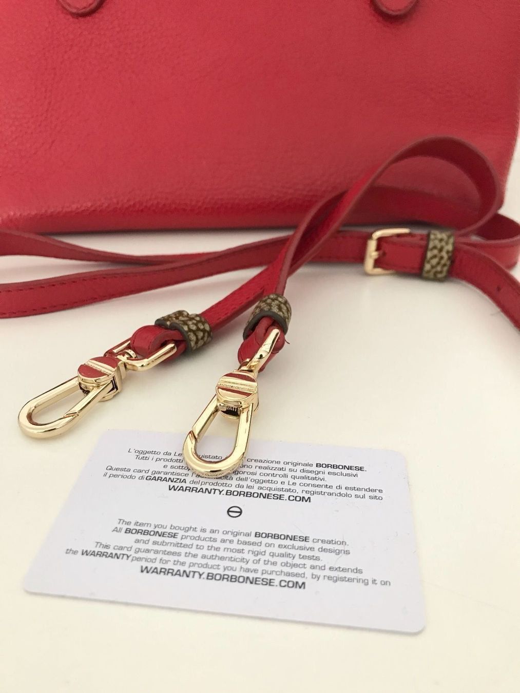 Borbonese Borse da donna: Borbonese Tasche‪ - Leather – Usato da Ponte Tresa venduto da La_Vie_En_Rose 4
