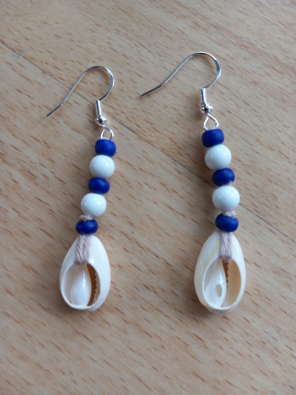 Ohrringe & -stecker: Boucles d’oreilles coquillage et perles – Neu (gemäss Beschreibung) aus Faoug von per_kp6r 1