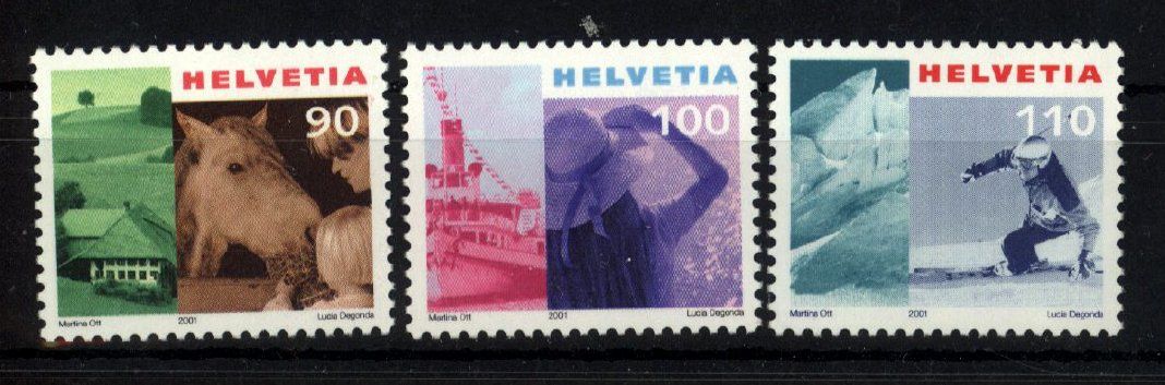 Tutti i francobolli: 2001, Dauermarken Tourismus III ** – Usato da Willisau venduto da Vollstempel