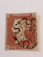 One Penny Red 1841, Platte 34