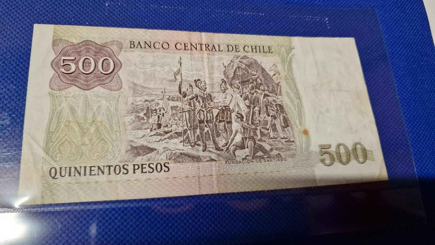 Banconote: Banknote Chile 1992 – Usato da Herisau venduto da Antiques.AR 1