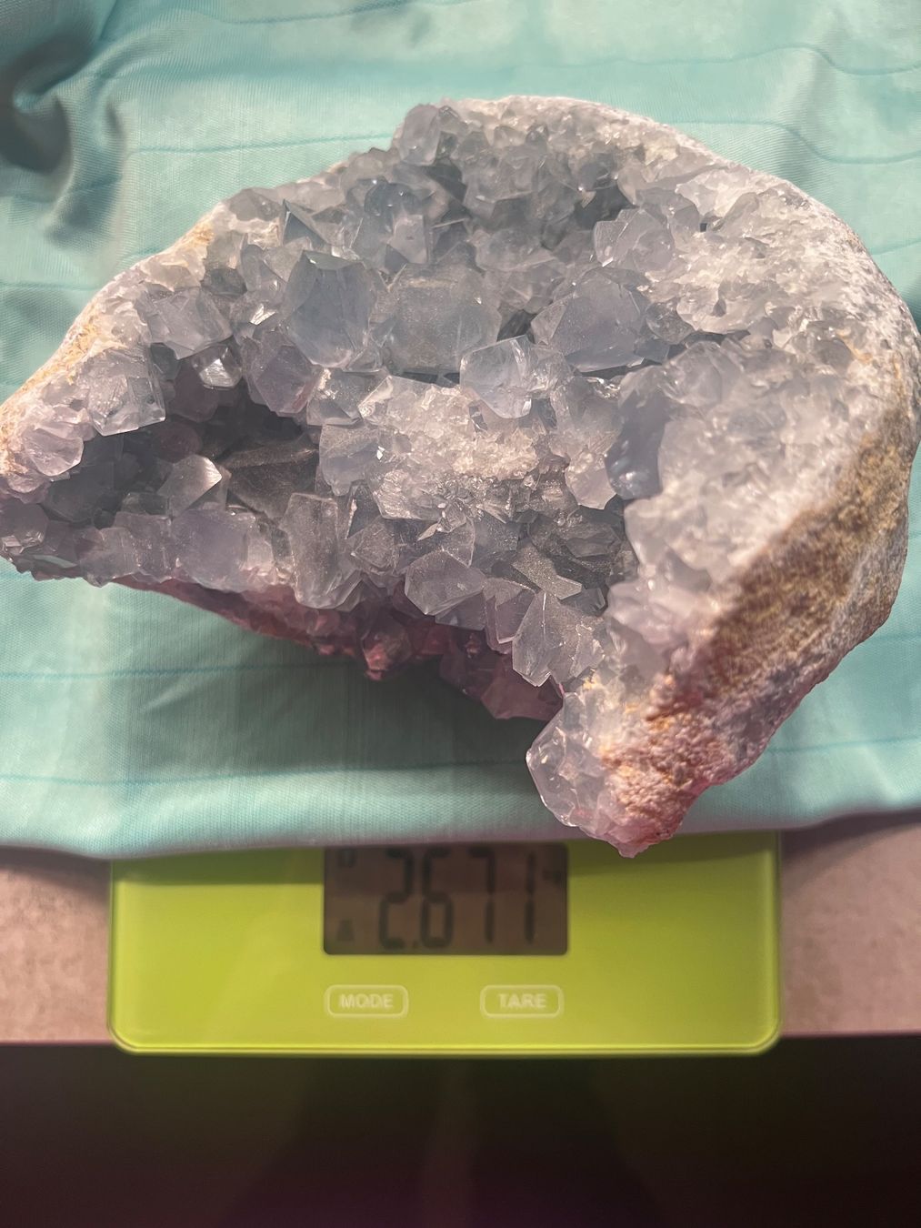 Minerali & Pietre curative: Mineralstein Coelestin – Usato da Zug venduto da gaw_888 1
