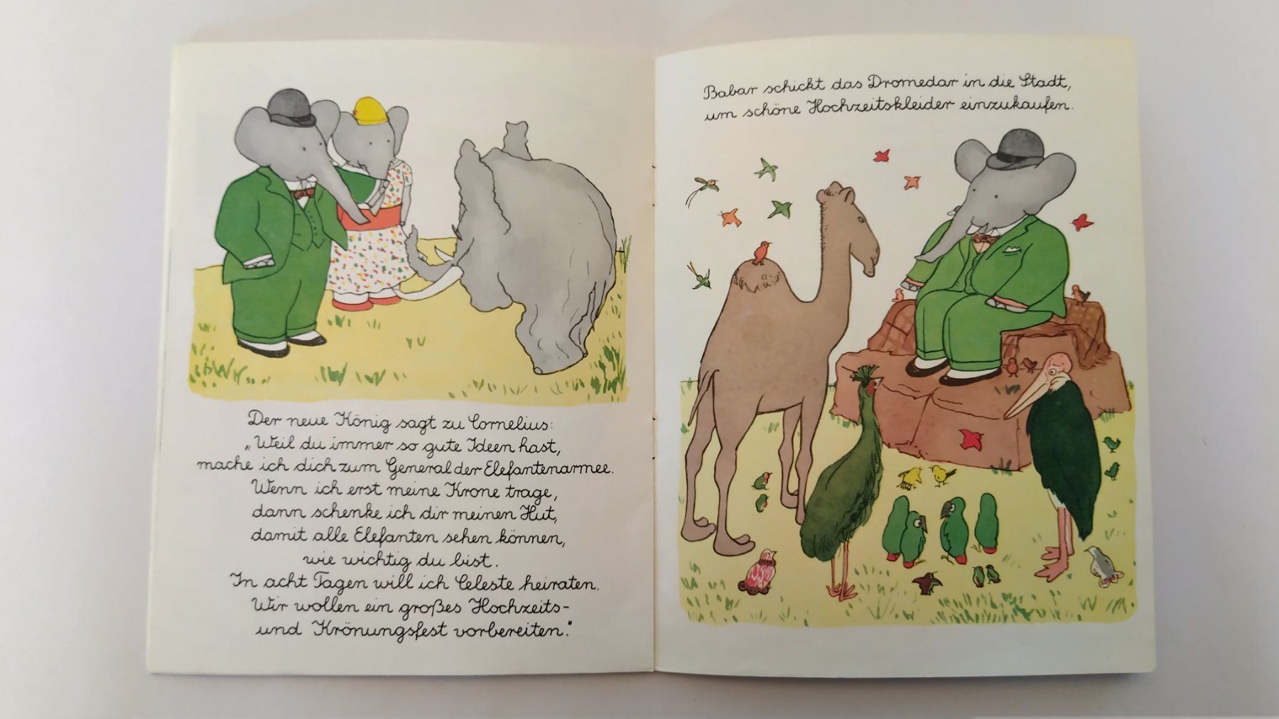 Bücher: Elefant Babar wird König  /  Happy Buch 1970 / Nr. 73 – Gebraucht aus Bellach von JingleJerry 5