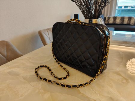 Originale Chanel Vintage Leder Handtasche