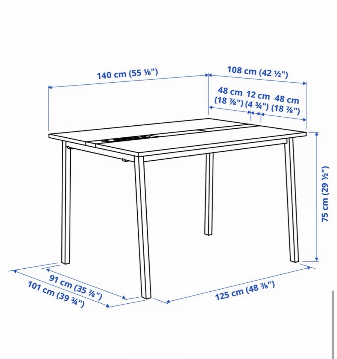 Ikea Tavoli: IKEA Mittzon Konferenztisch – Nuovo (secondo la descrizione) da Domat/Ems venduto da Ker_9dnd 2
