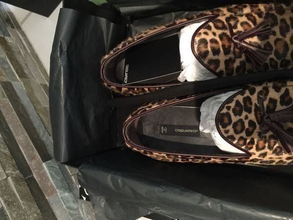 Dsquared2 Scarpe da uomo: Neu DSQUARED2 Luxus Ponyfell Leder Schuh – Nuovo e nell'imballaggio originale da Pratteln venduto da Rbubi 1