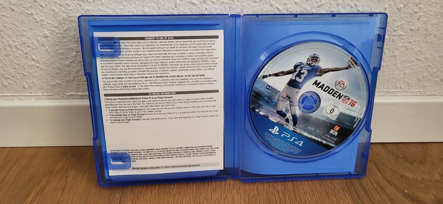Sony Giochi: PS 4 - Madden NFL 16 – Usato da Münsingen venduto da DigitaleSpielecke 2
