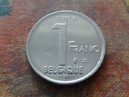 BELGIQUE  1  Franc  1998  ALBERT  II