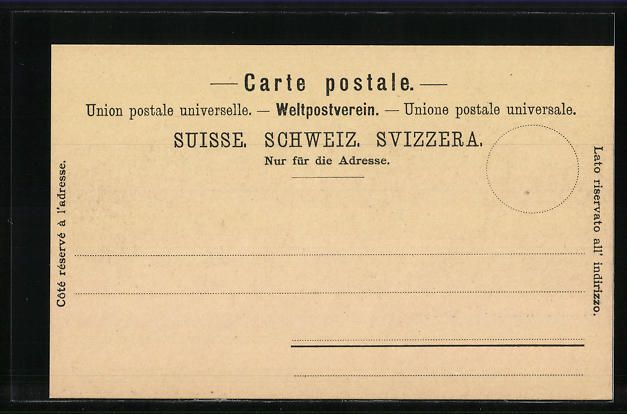 Cartoline postali: Schaffhausen, Ortsansicht mit Kirche – Usato da Berlin venduto da bartko-reher 1