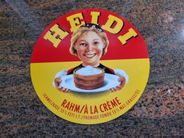 HEIDI  Rahm Blechschild SCHÖN