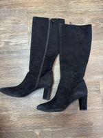Navyboot Stiefel schwarz Wildleder Grösse 39