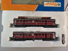Roco H0, Triebwagen BR 485 mit Steuerwagen BR 885 der DB, DC