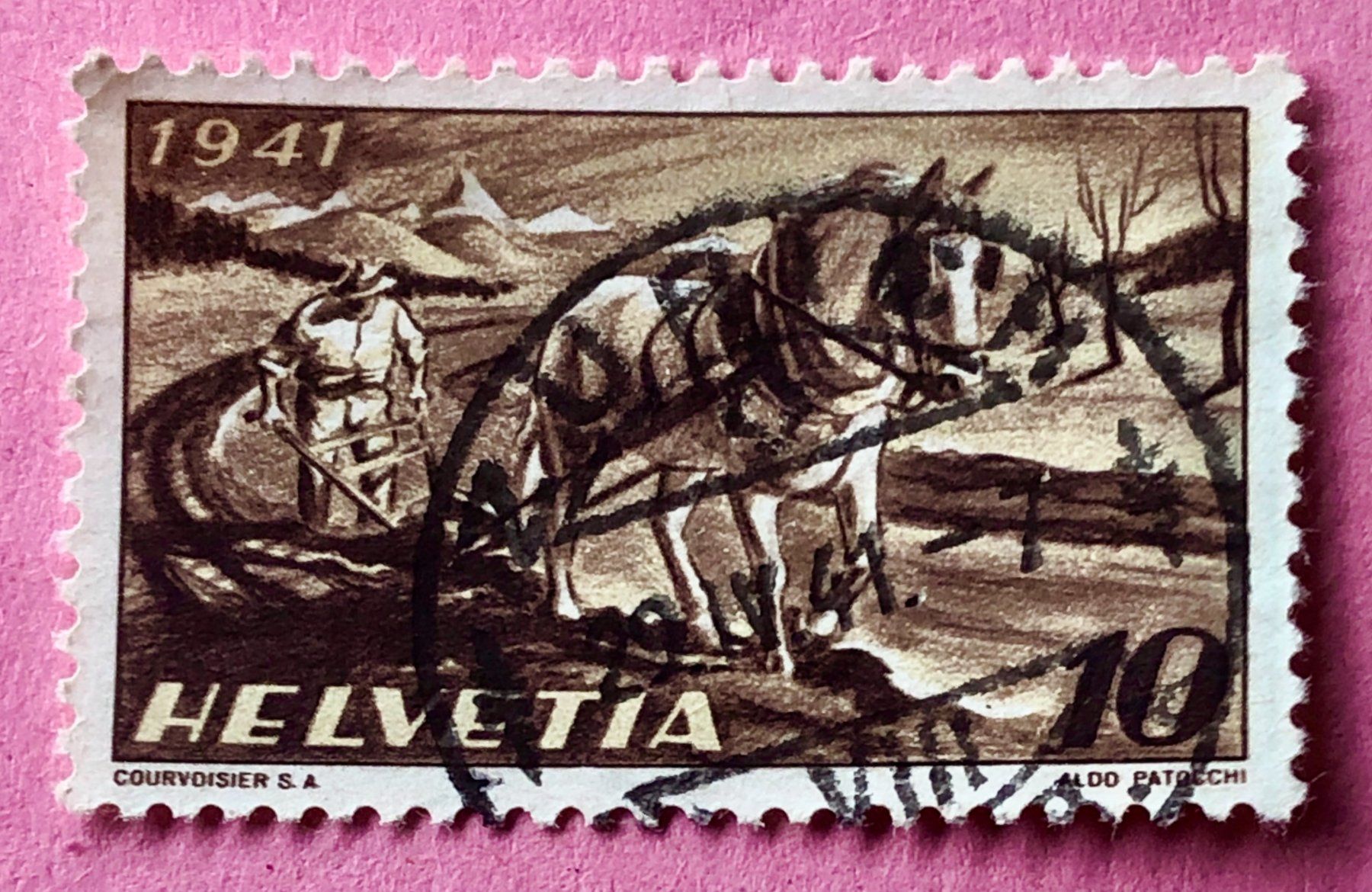 Alle Briefmarken: Nr.252  BRIEFMARKEN GESTEMPELT   ﻿  – Gebraucht aus Aarau von Billa007