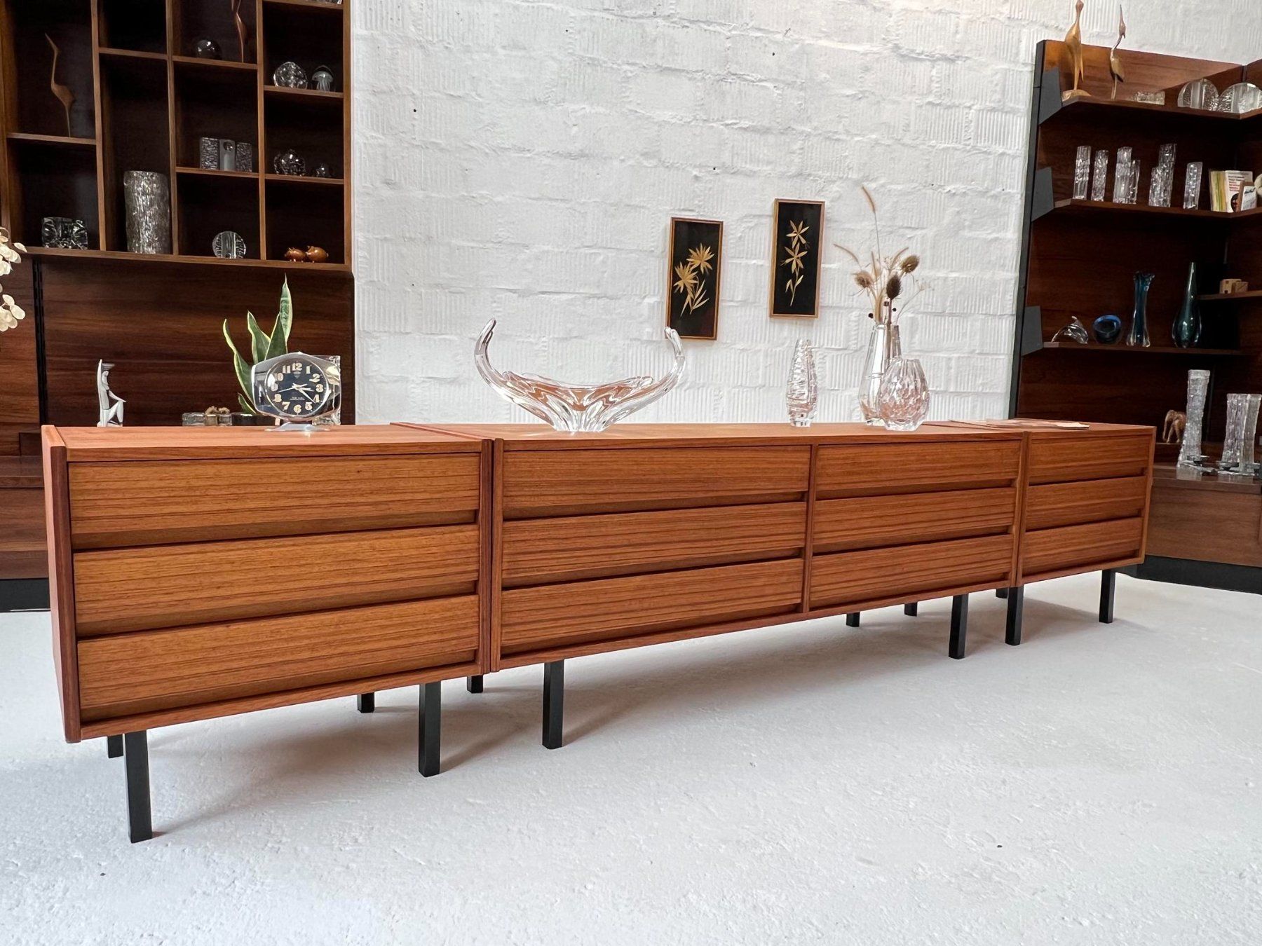 Cassettiere: Mid-Century Kommode - 60er Jahre - Modular – Usato da Walzenhausen venduto da stilvollwohnen 5