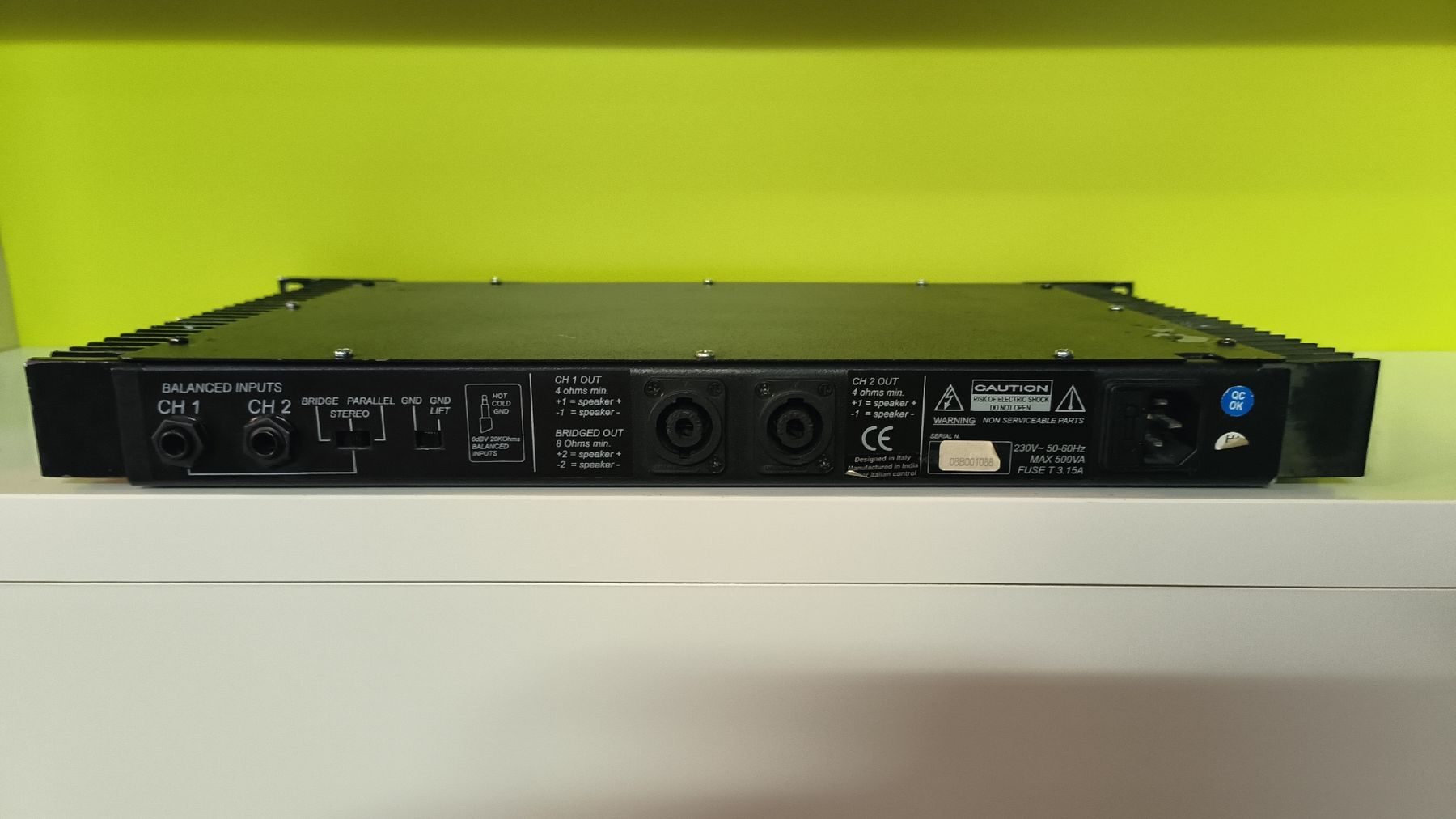 Amplificateurs: dB Technologies MPA204 Verstärker schwarz gebraucht – D'occasion à Bennwil par Rock-Racer 3