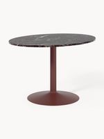 Ovaler Marmor-Esstisch Miley, 120 x 90 Westwing CHF 1499-60%