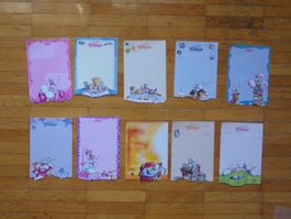 Diddl Reliefblätter   10 Stück   Set K4