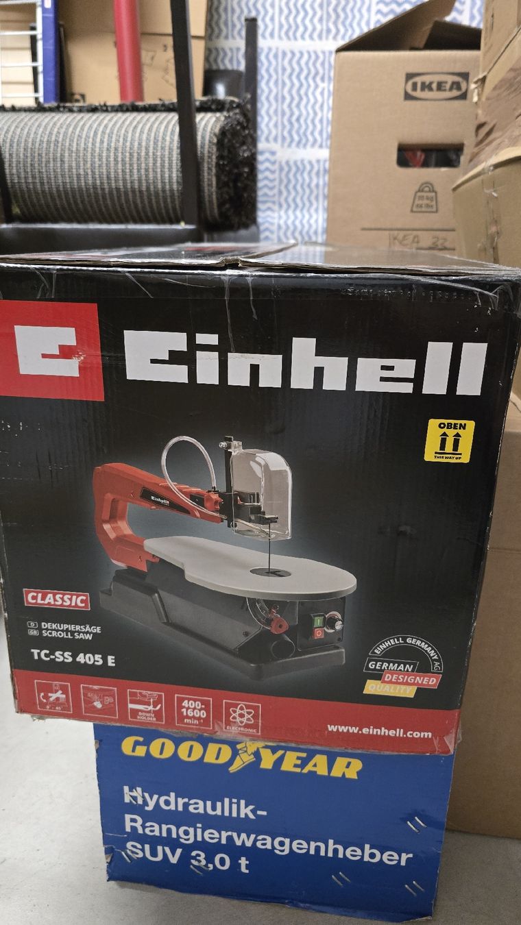 Einhell Sägen: Einhell TC-SS 405 E Dekupiersäge – Gebraucht aus Allschwil von DD4123