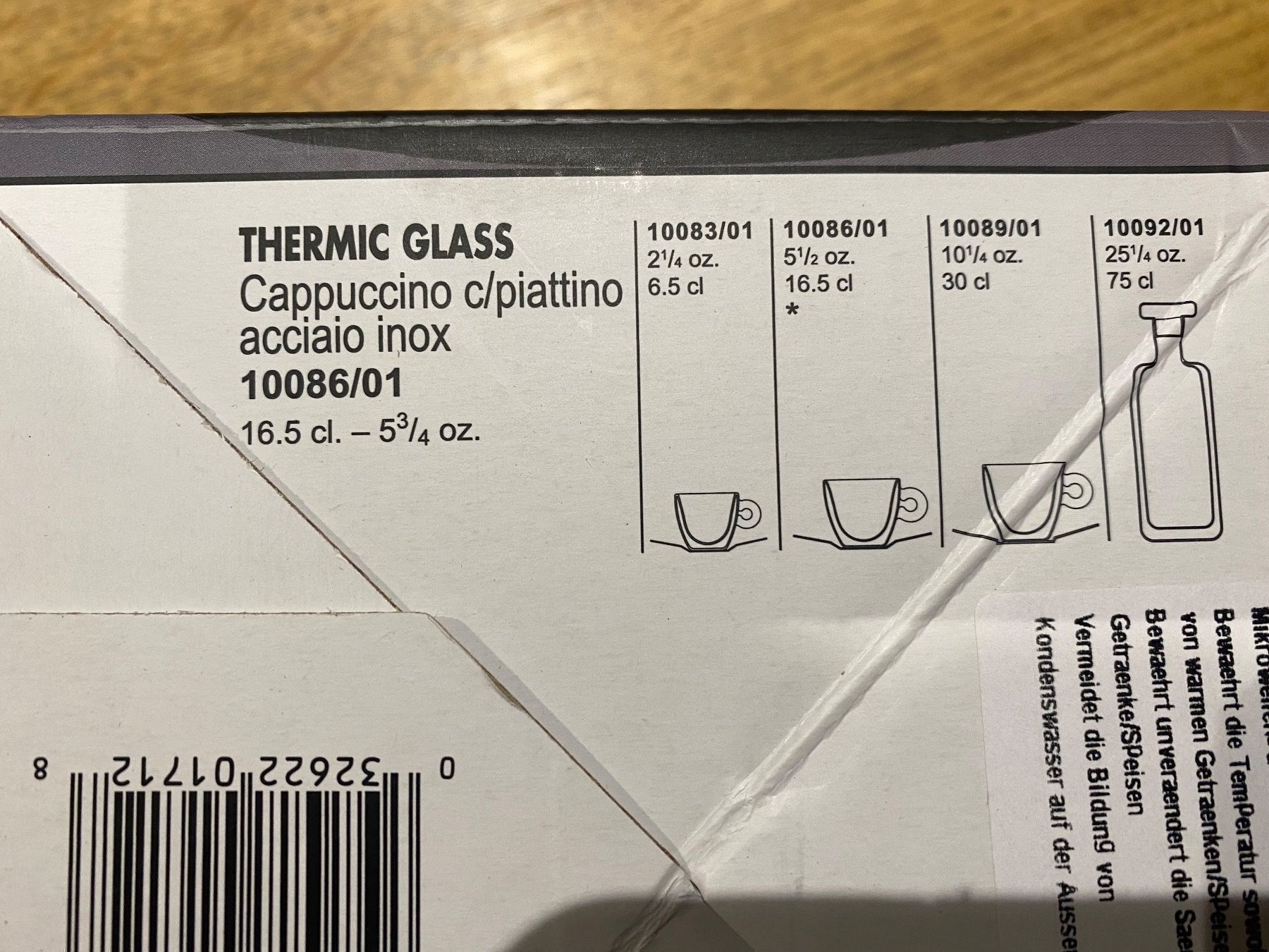 Bicchieri: Doppelwandiges Kaffeeglas für Cappuccino, Café oder Tee – Nuovo e nell'imballaggio originale da Kollbrunn venduto da sHo01 4