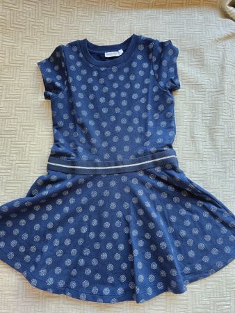 Kinderkleid Gr. 104, dunkelblau