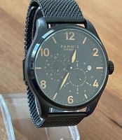 Parnis Pilot’s Watch Automatik Uhr neu & ungetragen