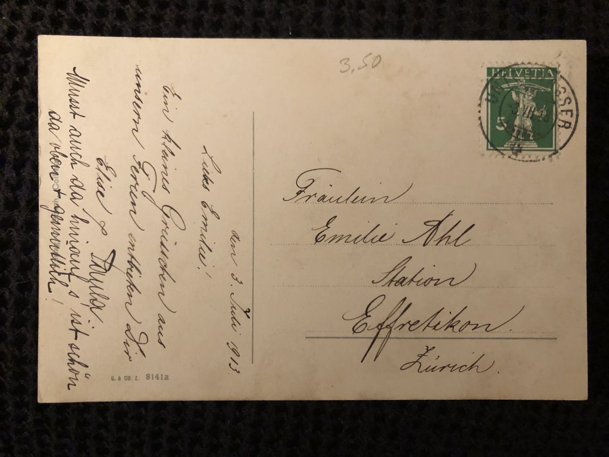 Cartes postales: Ansichtskarte Unterwasser – D'occasion à Näfels par fritzjk 1
