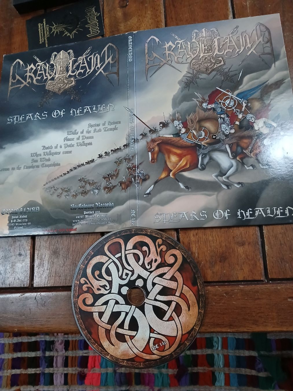 CD: graveland- Spears...(digi a5, ltd 1000) – Usato da St-Cergue venduto da VeganWarrior