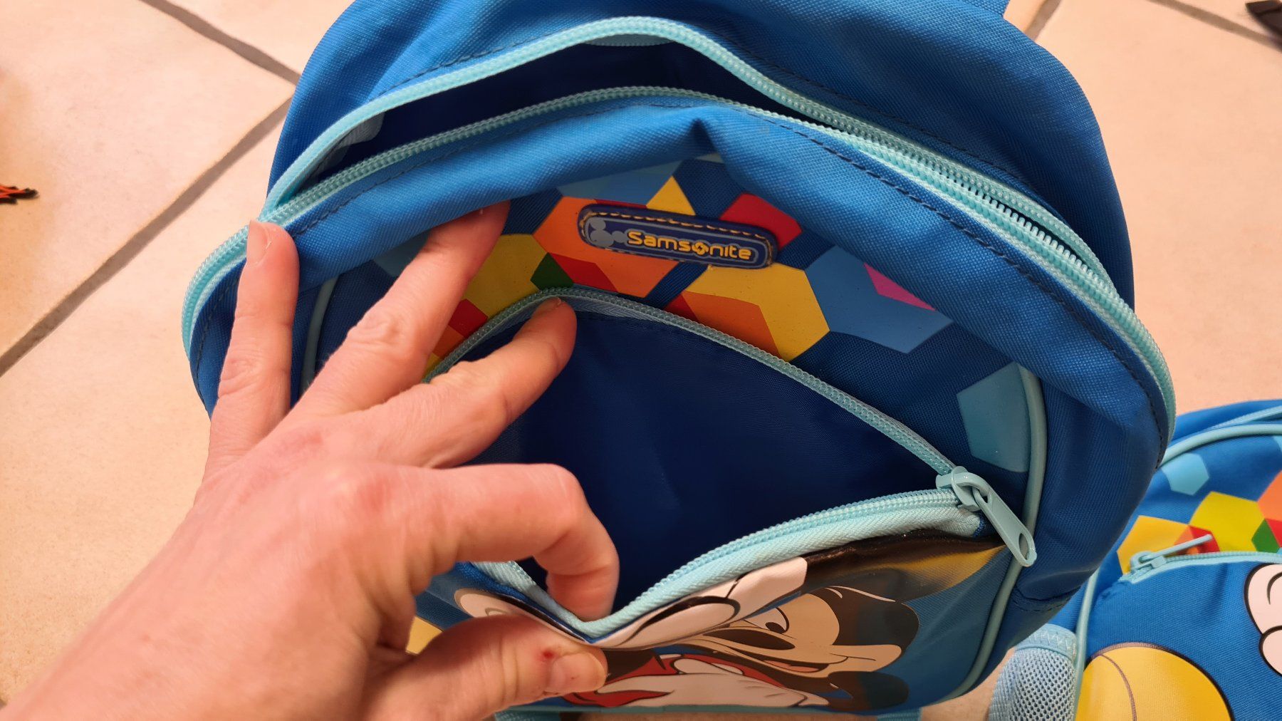 Samsonite Borse & Zaini: 2Stück Samsonite Rucksack Mickey Mouse wie NEU! – Usato da Obergösgen venduto da schesom 3