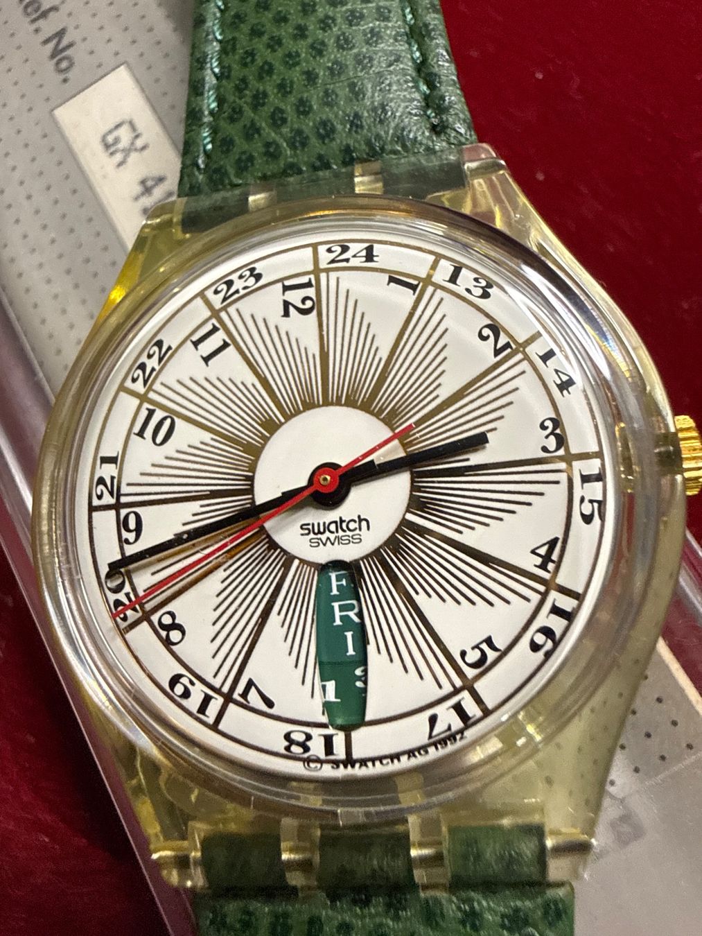 Swatch Orologi: Swatch 1992 ungetragen – Nuovo (secondo la descrizione) da Pfeffingen venduto da Allhandelklgwatches