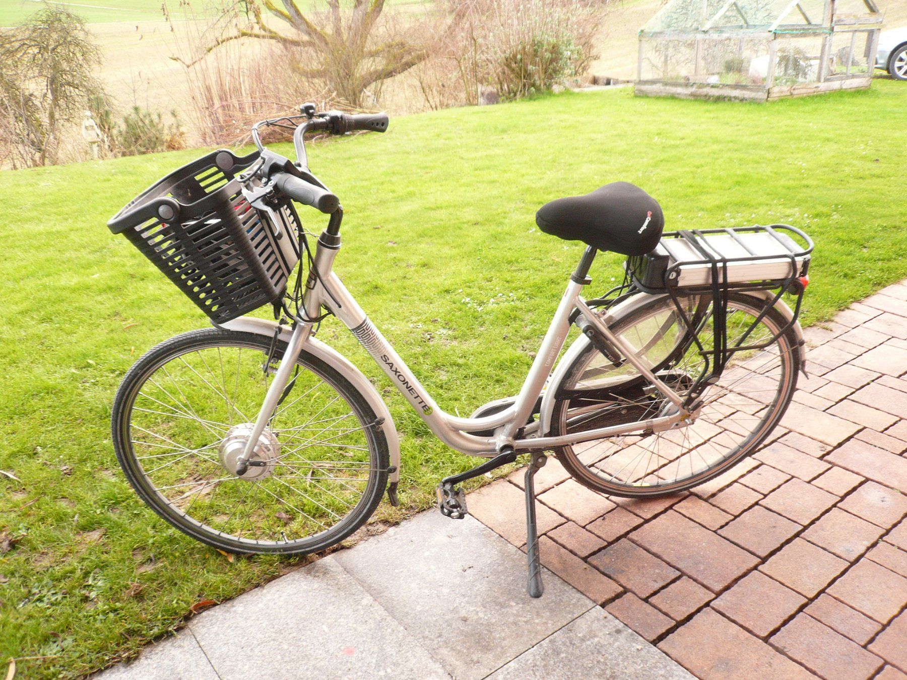 Saxonette Biciclette: Elektrofahrrad Saxonette mit tiefem Einstieg – Usato da Pfaffnau venduto da nolff