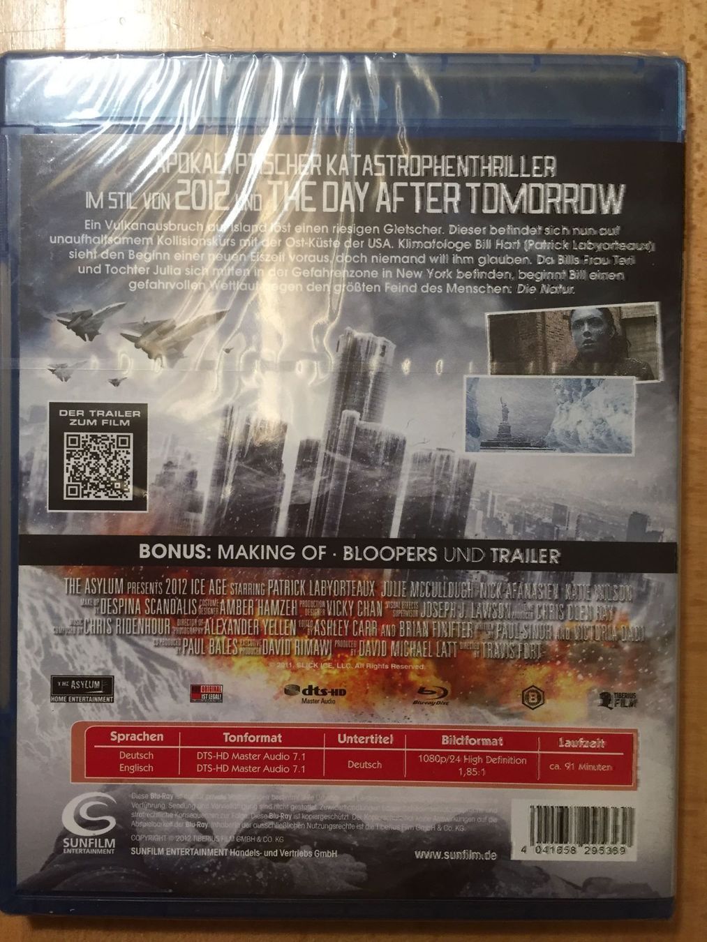 Tutti i DVDs: Eiszeit New York 2012 Blu-Ray  OVP – Nuovo e nell'imballaggio originale da Rüti ZH venduto da alumedien 1