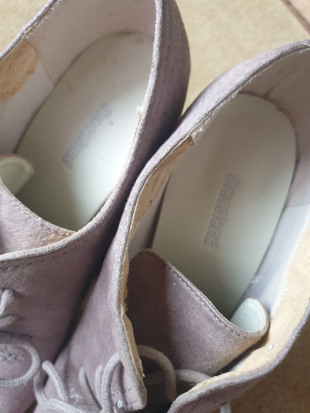 Damenschuhe: Schicke Stiefeletten Gr. 38, helles Wildleder – Gebraucht aus Winterthur von ivo_hmm2 2